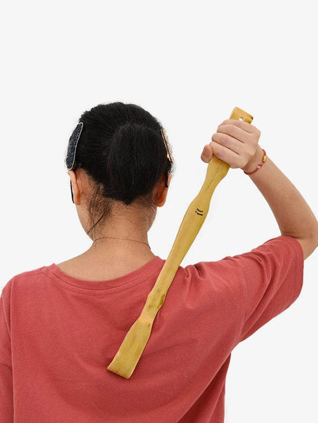 Bamboo Back Scratcher Manual Massage Relaxation Tool - Calmora - Sleep Galleria