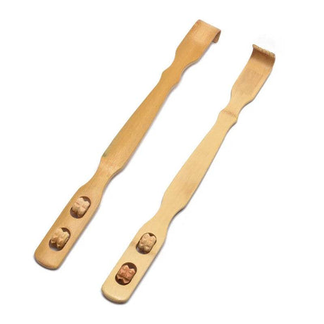 Bamboo Back Scratcher Manual Massage Relaxation Tool - Calmora - Sleep Galleria