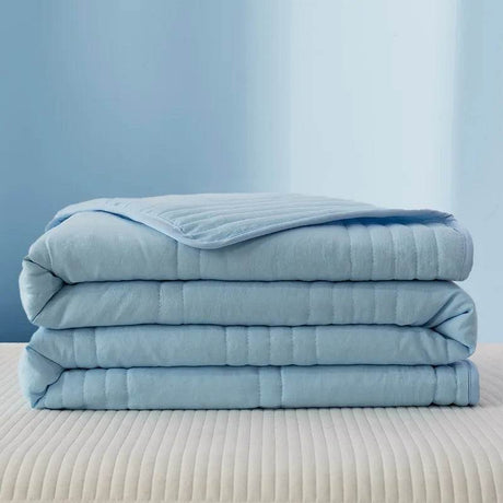Breathable Lightweight Cooling Blanket Summer Quilt - Calmora - Sleep Galleria
