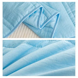Breathable Lightweight Cooling Blanket Summer Quilt - Sleep Galleria