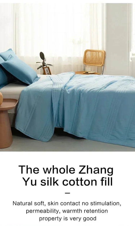 Breathable Lightweight Cooling Blanket Summer Quilt - Calmora - Sleep Galleria