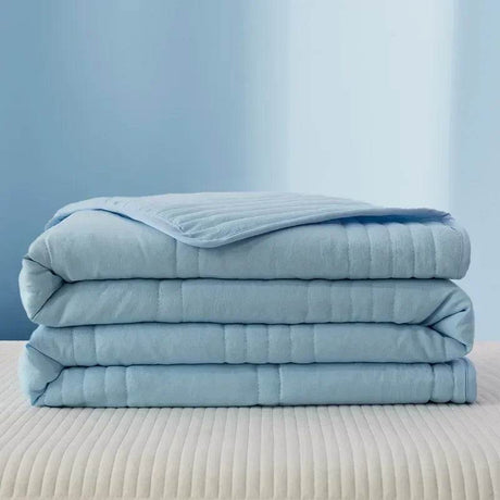 Breathable Lightweight Cooling Blanket Summer Quilt - Calmora - Sleep Galleria