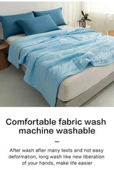 Breathable Lightweight Cooling Blanket Summer Quilt - Sleep Galleria