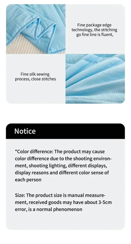Breathable Lightweight Cooling Blanket Summer Quilt - Calmora - Sleep Galleria