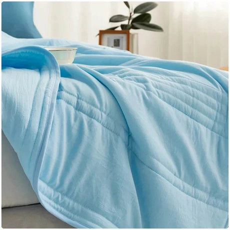 Breathable Lightweight Cooling Blanket Summer Quilt - Calmora - Sleep Galleria