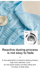 Breathable Lightweight Cooling Blanket Summer Quilt - Sleep Galleria