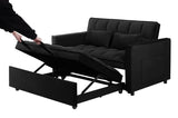 Convertible Velvet Futon Sofa Bed - Sleep Galleria