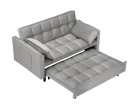 Convertible Velvet Loveseat Sofa Bed - Calmora - Sleep Galleria