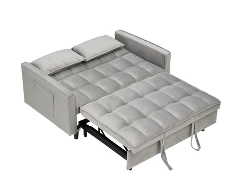 Convertible Velvet Loveseat Sofa Bed - Calmora - Sleep Galleria