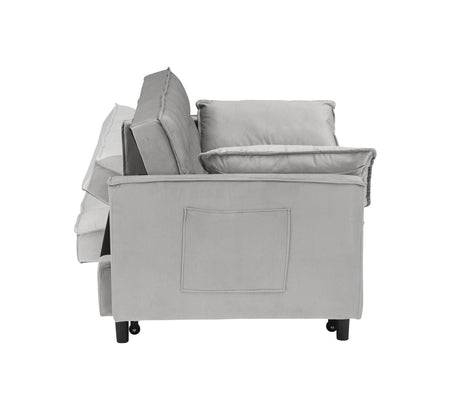 Convertible Velvet Loveseat Sofa Bed - Calmora - Sleep Galleria