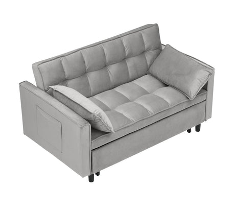 Convertible Velvet Loveseat Sofa Bed - Calmora - Sleep Galleria