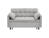 Convertible Velvet Loveseat Sofa Bed - Sleep Galleria