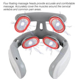 Cordless Neck Massager With 16 Modes Pulse Heating - Sleep Galleria