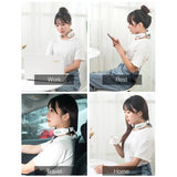 Cordless Neck Massager With 16 Modes Pulse Heating - Sleep Galleria