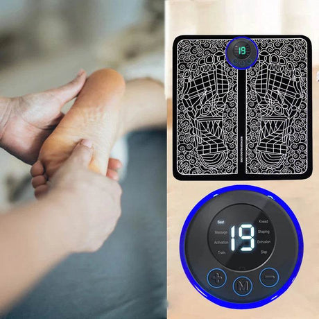 Electric Foot Massage Pad With Adjustable Intensities - Calmora - Sleep Galleria