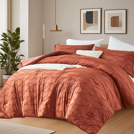 Extra Soft 3 - Piece Microfiber Quilt And Pillowcase Set - Calmora - Sleep Galleria