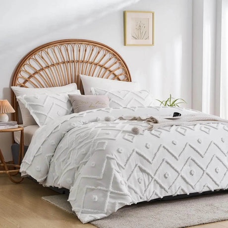 Extra Soft Tufted Microfiber Comforter Bedding Set - Sleep Galleria