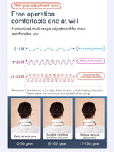 Four-Head Composite Neck Massager With Heating Vibration - Sleep Galleria