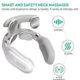 Four-Head Composite Neck Massager With Heating Vibration - Sleep Galleria
