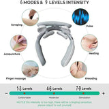 Four-Head Composite Neck Massager With Heating Vibration - Sleep Galleria
