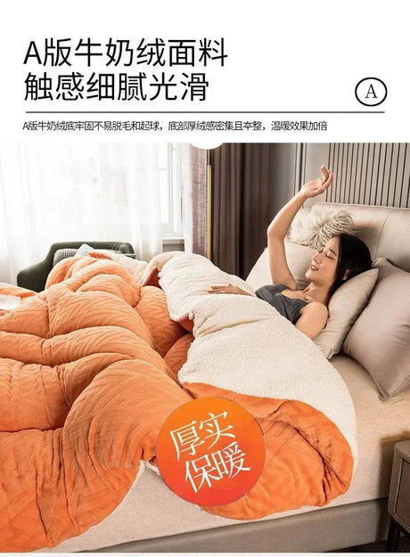 High Density Lamb Wool Soft Warm Blanket - Calmora - Sleep Galleria