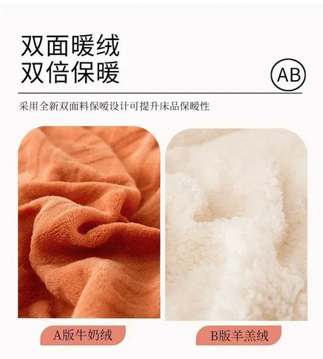 High Density Lamb Wool Soft Warm Blanket - Calmora - Sleep Galleria