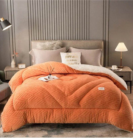 High Density Lamb Wool Soft Warm Blanket - Calmora - Sleep Galleria