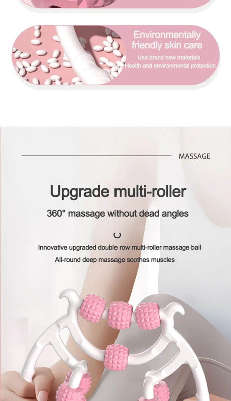 Leg Massage Roller With 360 - Degree Rotating Rollers - Calmora - Sleep Galleria
