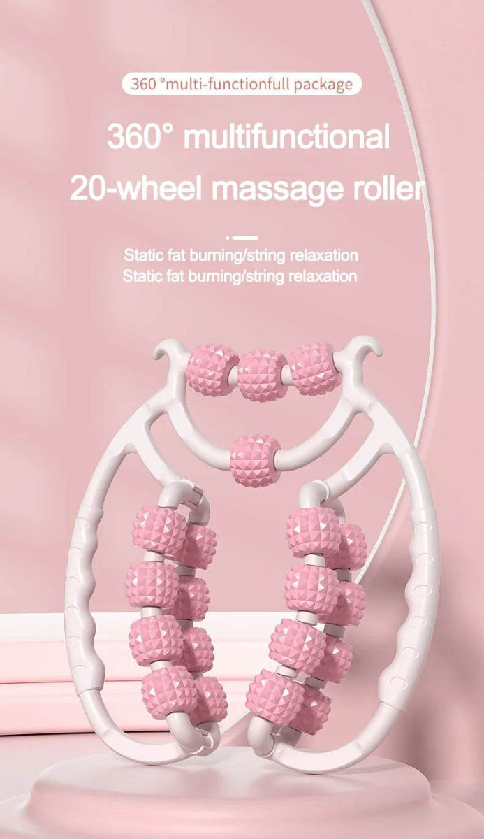 Leg Massage Roller With 360 - Degree Rotating Rollers - Calmora - Sleep Galleria