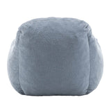 Light Blue Teddy Foam Bean Bag Chair - Calmora - Sleep Galleria