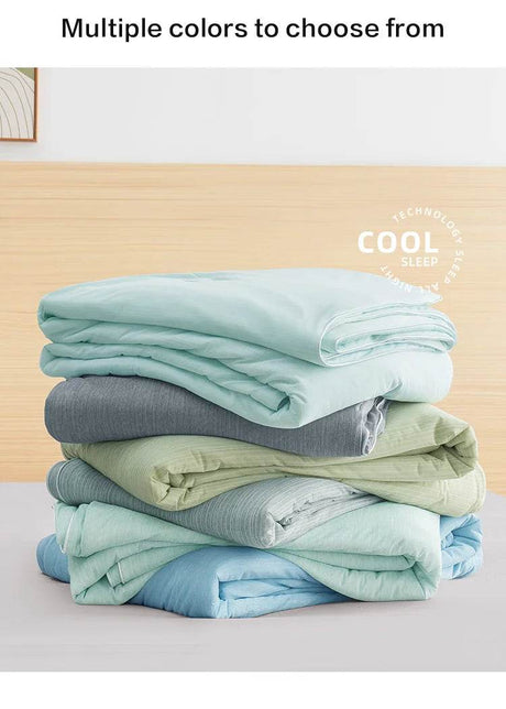 Lightweight Cooling Summer Blanket With Double - Sided Fabric - Calmora - Sleep Galleria