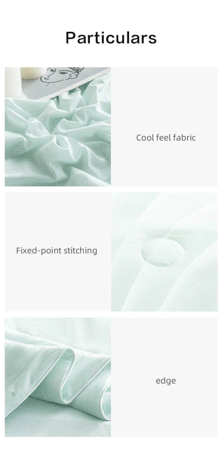 Lightweight Cooling Summer Blanket With Double - Sided Fabric - Calmora - Sleep Galleria