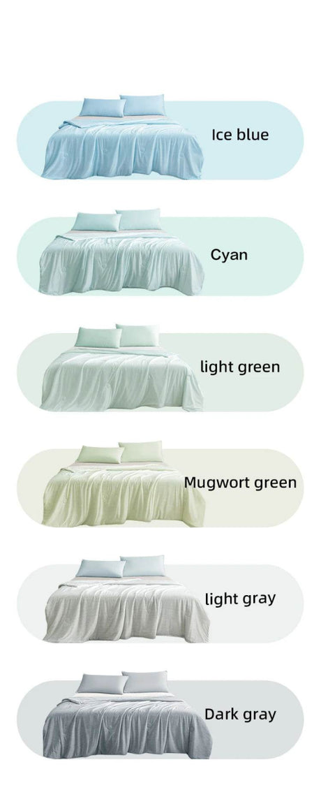 Lightweight Cooling Summer Blanket With Double - Sided Fabric - Calmora - Sleep Galleria