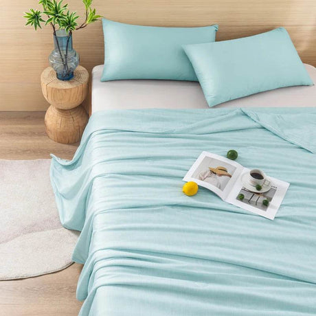 Lightweight Cooling Summer Blanket With Double - Sided Fabric - Calmora - Sleep Galleria