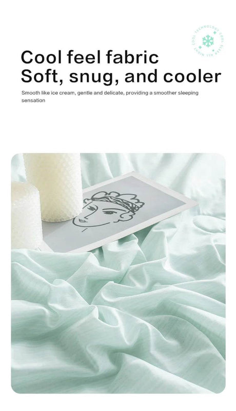 Lightweight Cooling Summer Blanket With Double - Sided Fabric - Calmora - Sleep Galleria