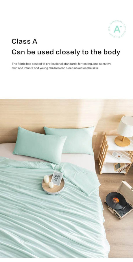Lightweight Cooling Summer Blanket With Double - Sided Fabric - Calmora - Sleep Galleria