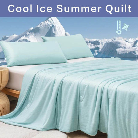 Lightweight Cooling Summer Blanket With Double - Sided Fabric - Calmora - Sleep Galleria