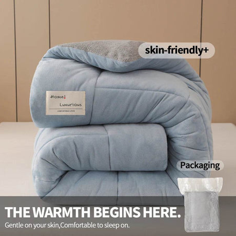 Lightweight Cotton Quilted Summer Comforter Blanket - Calmora - Sleep Galleria