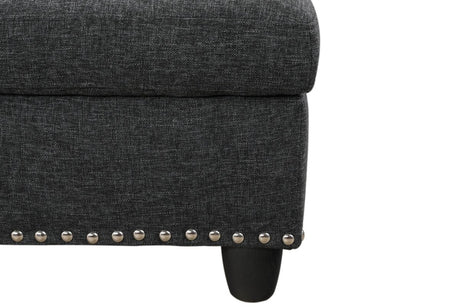 Linen Blend Foam - Filled Sectional Sofa - Calmora - Sleep Galleria