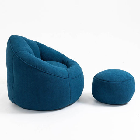 Microfiber Foam Filled Bean Bag Chair - Calmora - Sleep Galleria