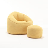 Microfiber Foam Filled Bean Bag Chair - Calmora - Sleep Galleria
