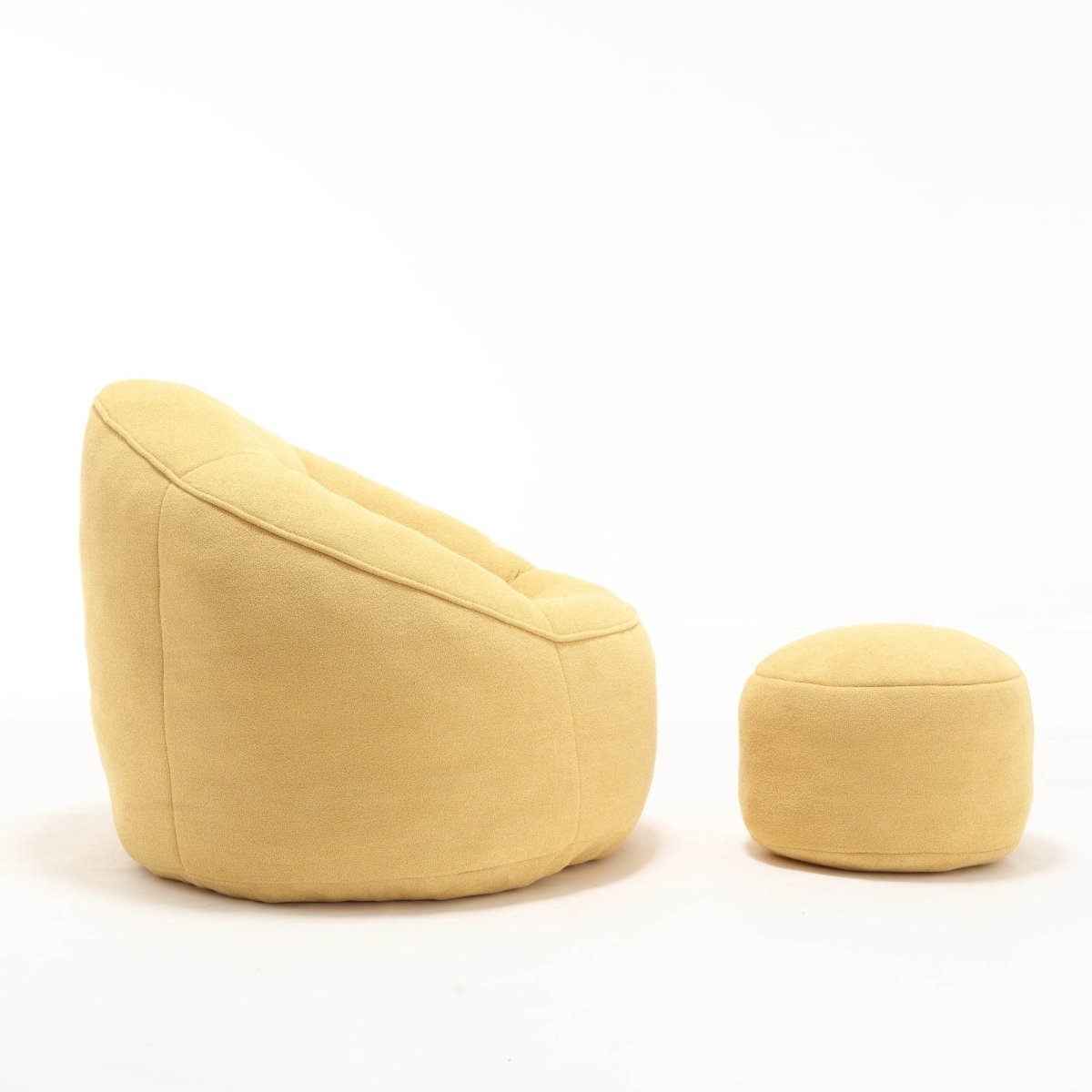 Microfiber Foam Filled Bean Bag Chair - Calmora - Sleep Galleria