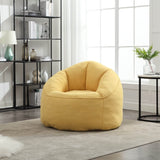 Microfiber Foam Filled Bean Bag Chair - Calmora - Sleep Galleria