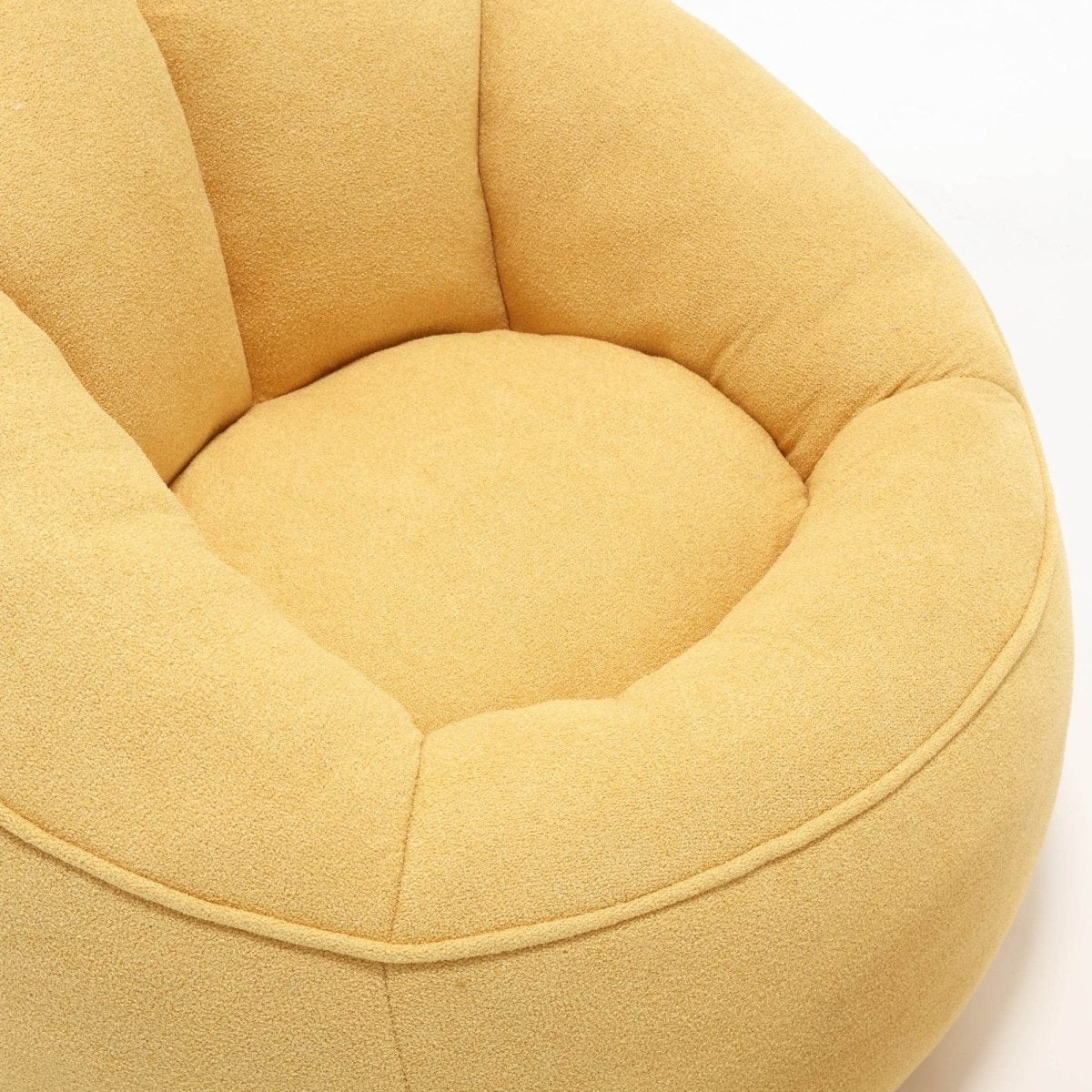 Microfiber Foam Filled Bean Bag Chair - Calmora - Sleep Galleria