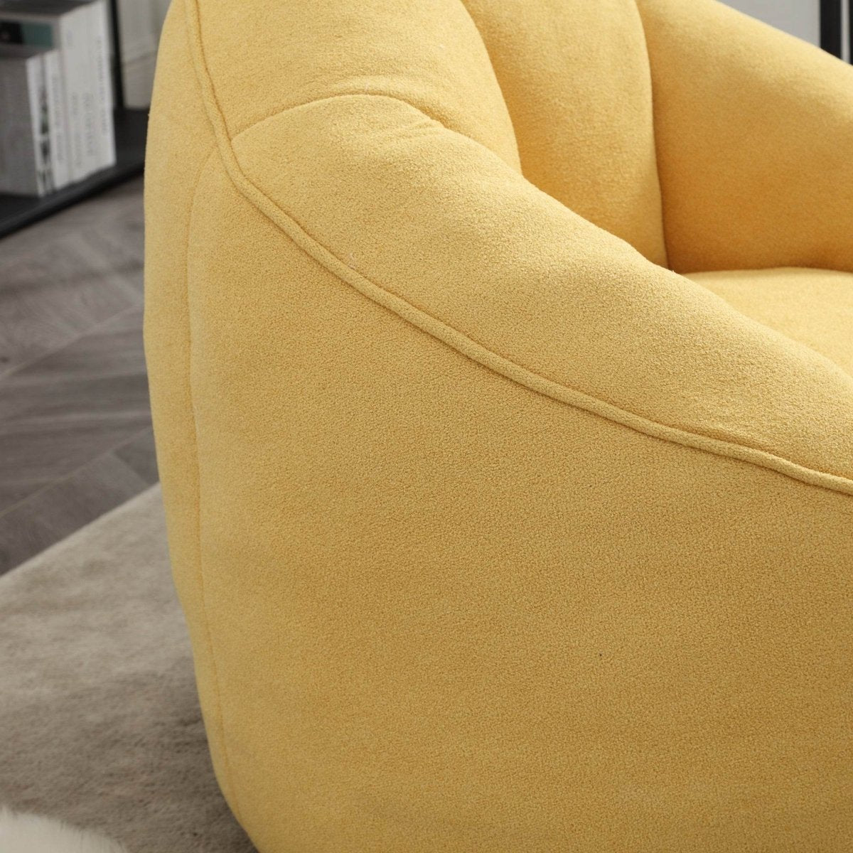 Microfiber Foam Filled Bean Bag Chair - Calmora - Sleep Galleria