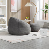 Microfiber Foam Filled Bedding Bean Bag Chair - Sleep Galleria