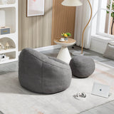 Microfiber Foam Filled Bedding Bean Bag Chair - Sleep Galleria