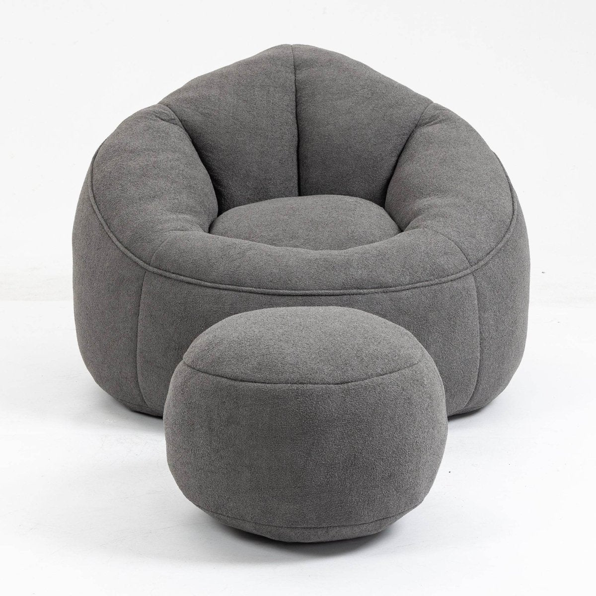 Microfiber Foam Filled Bedding Bean Bag Chair - Sleep Galleria