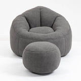 Microfiber Foam Filled Bedding Bean Bag Chair - Sleep Galleria