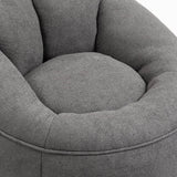 Microfiber Foam Filled Bedding Bean Bag Chair - Sleep Galleria